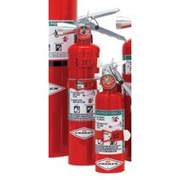 Amerex Corporation B385TS Amerex 2-1/2 Pound Halotron I Fire Extinguisher With Aluminum Valve And Vehicle Bracket